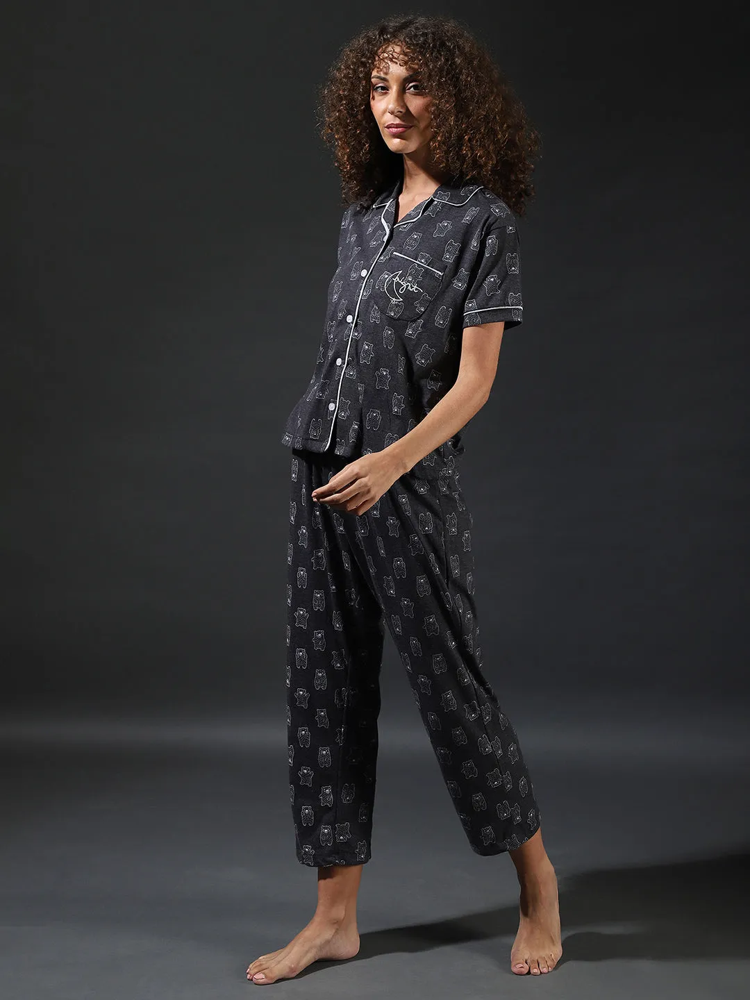 Printed Pyjama Set