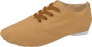PU Leather Jazz Shoe Slip On Dance Shoes Soft Soled Ballet Training for Girls Boys (Toddler/Little Kid/Big Kid)