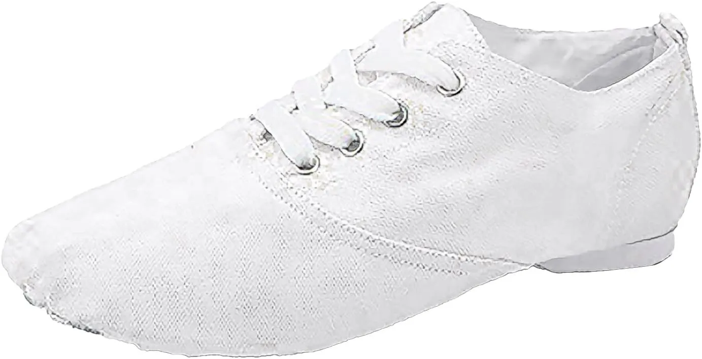 PU Leather Jazz Shoe Slip On Dance Shoes Soft Soled Ballet Training for Girls Boys (Toddler/Little Kid/Big Kid)