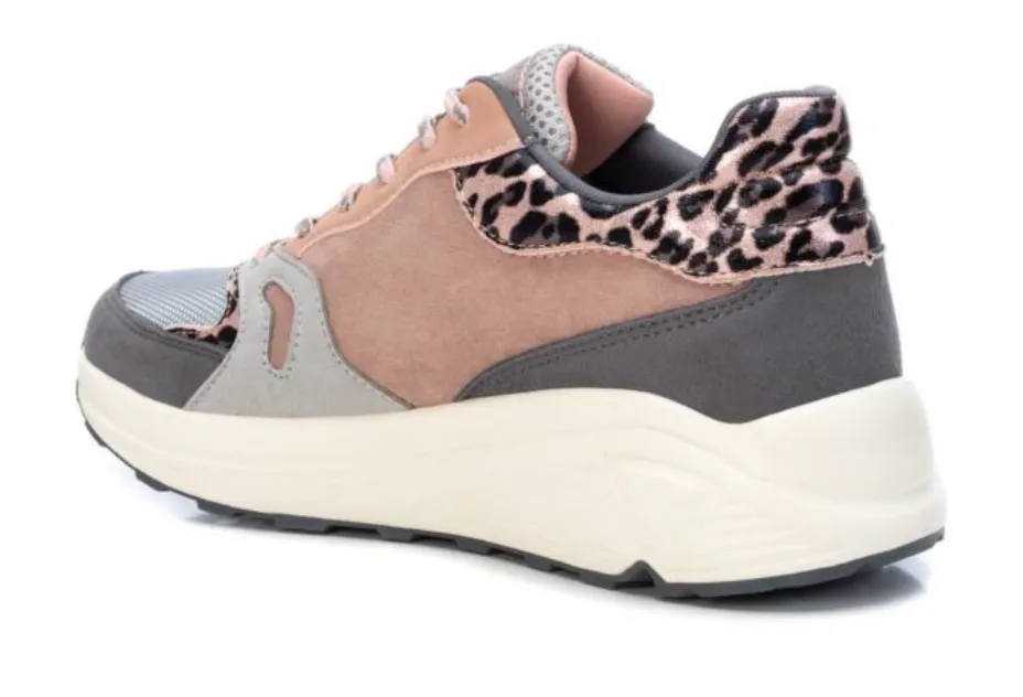 Refresh Womens Fashion Trainer - Pink / Grey