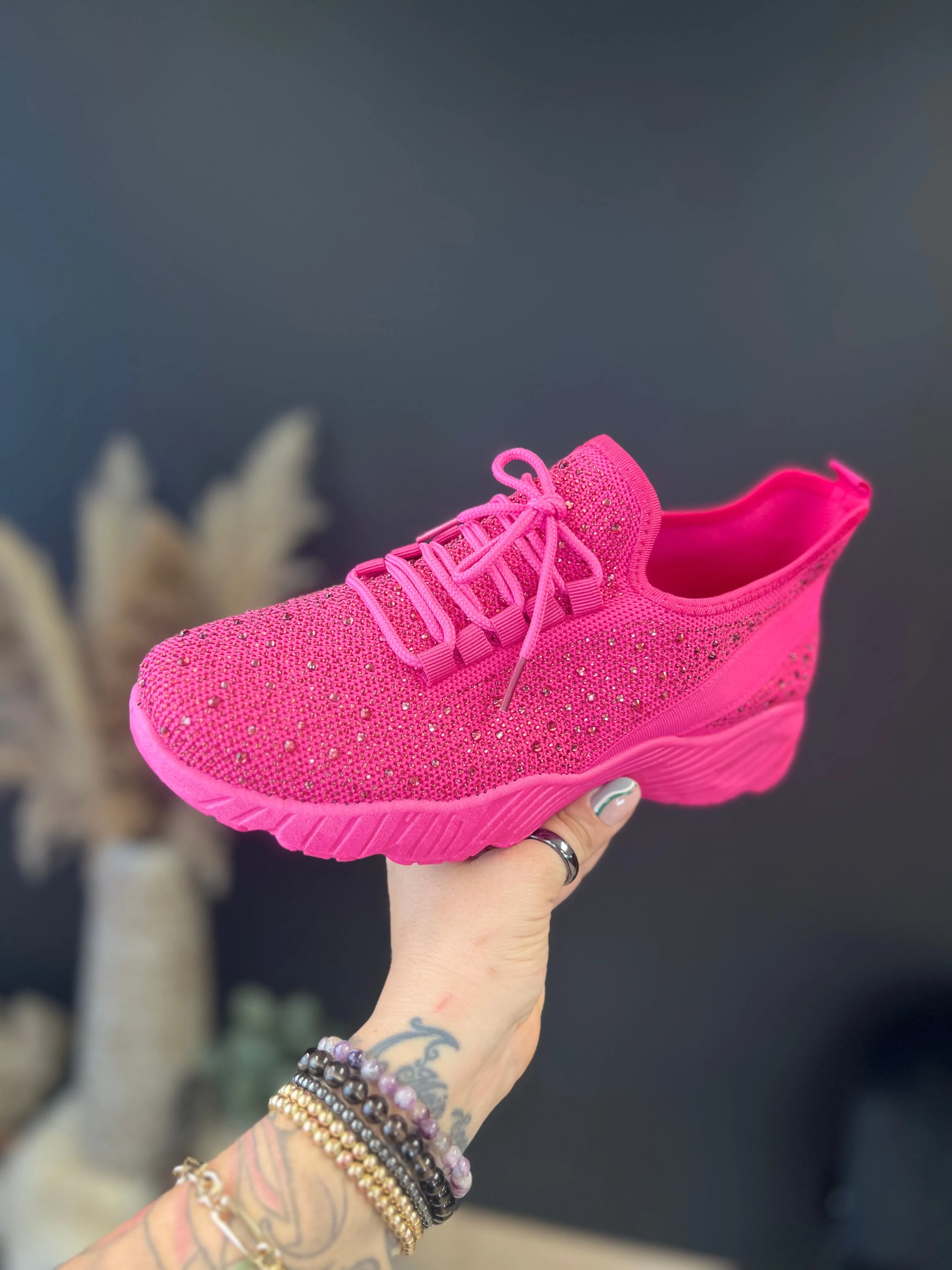 SALE* Iggy Rhinestone Sneakers