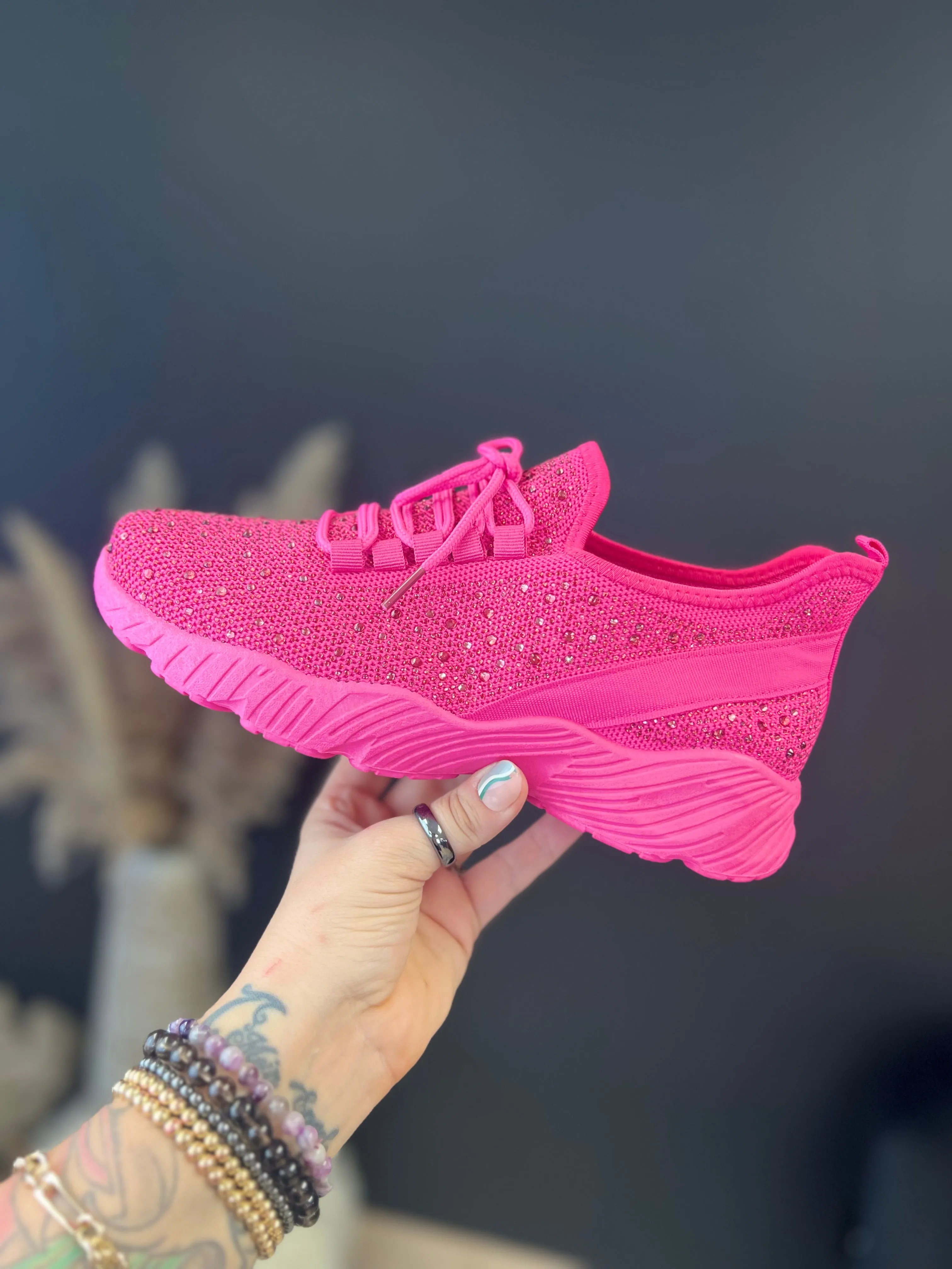 SALE* Iggy Rhinestone Sneakers