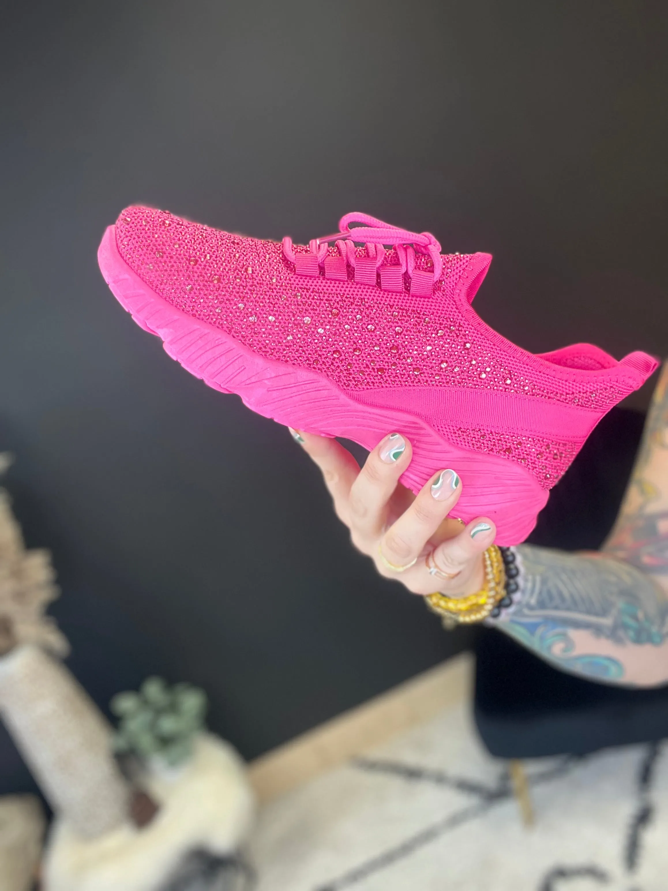 SALE* Iggy Rhinestone Sneakers