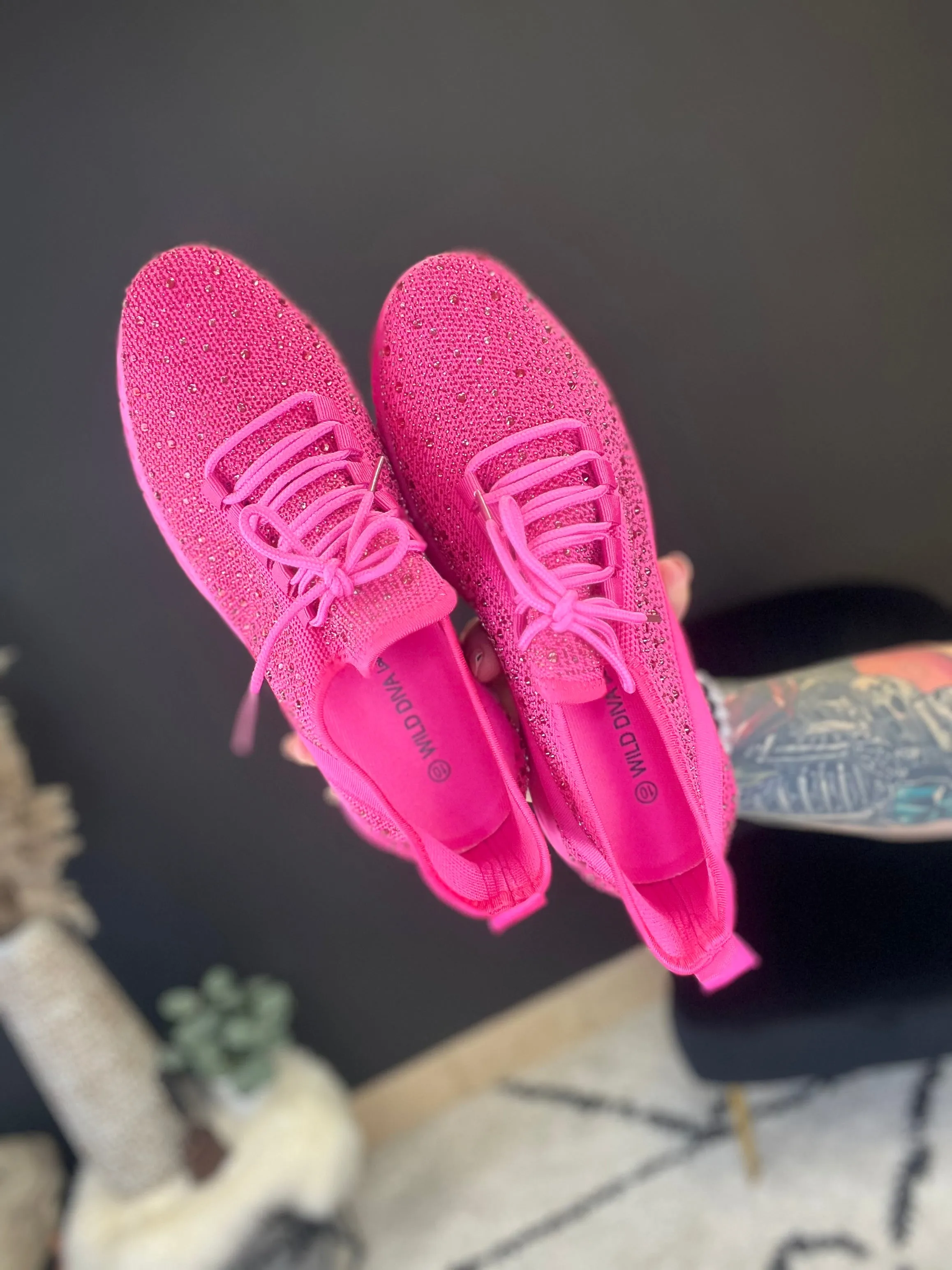 SALE* Iggy Rhinestone Sneakers