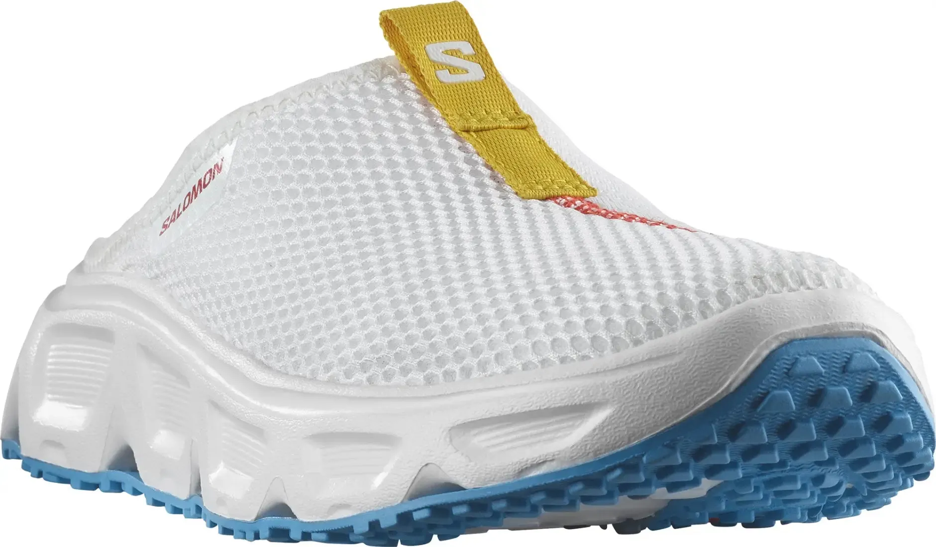 Salomon REELAX SLIDE 6.0 - White / Transcend Blue / Lemon