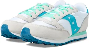 Saucony Originals Jazz Original Kids Shoes  Textile and Leather Upper  Textile Lining  Round Toe Design
