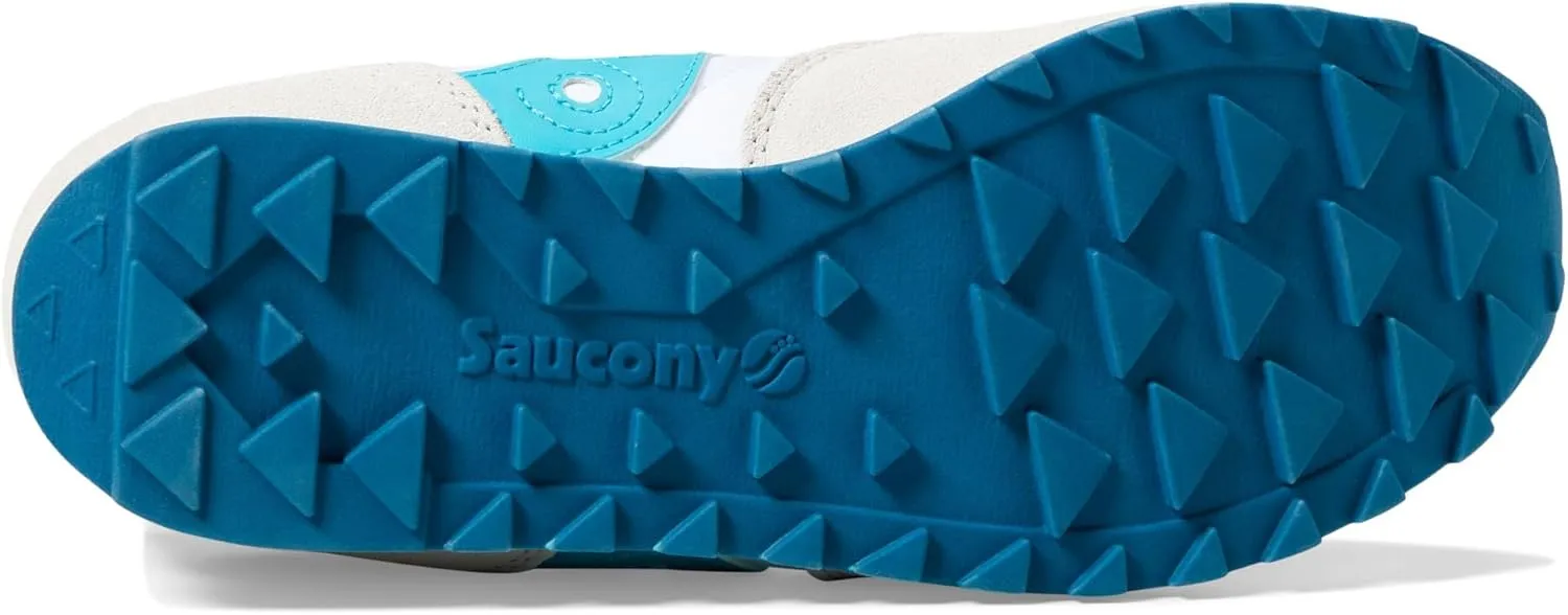 Saucony Originals Jazz Original Kids Shoes  Textile and Leather Upper  Textile Lining  Round Toe Design