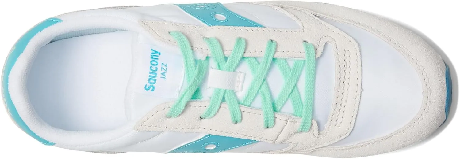 Saucony Originals Jazz Original Kids Shoes  Textile and Leather Upper  Textile Lining  Round Toe Design