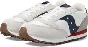 Saucony Originals Jazz Original Kids Shoes  Textile and Leather Upper  Textile Lining  Round Toe Design