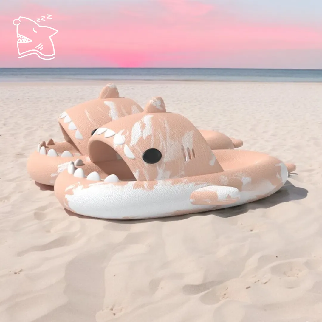 Sleepy Sharky™ Shark Slipper Sliders