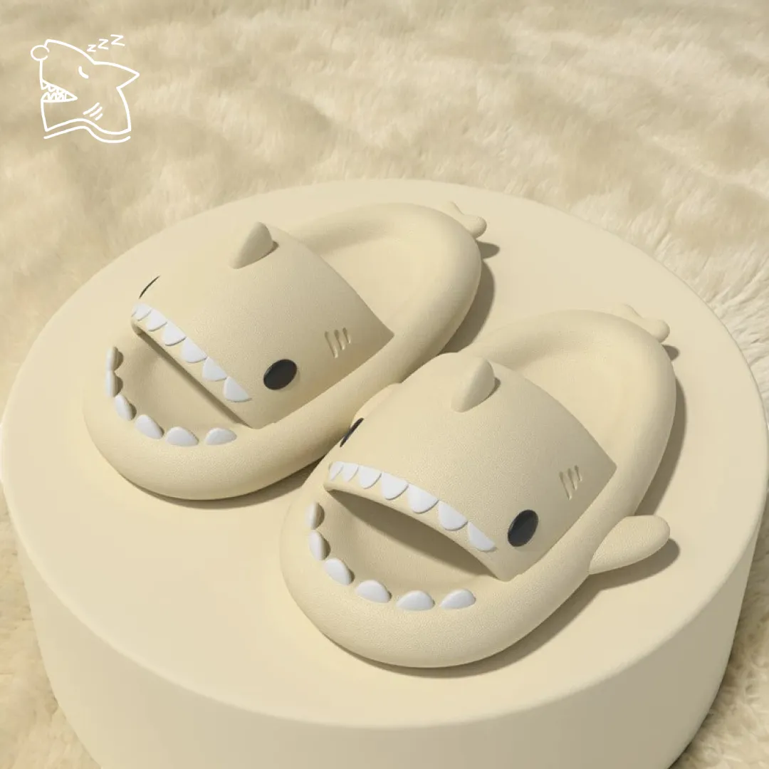 Sleepy Sharky™ Shark Slipper Sliders