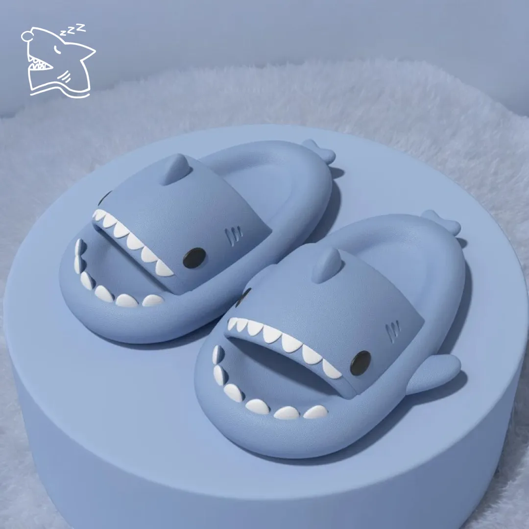 Sleepy Sharky™ Shark Slipper Sliders