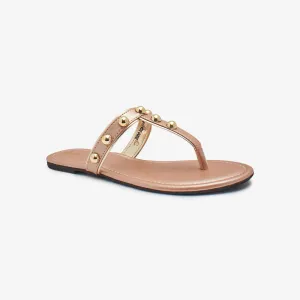 Studded Thong Women Chappals