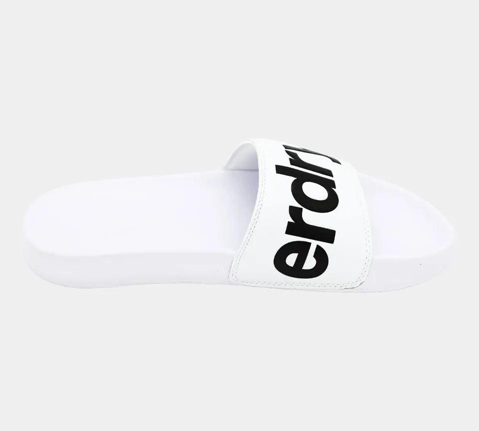 Superdry Classic Pool Slides MF310008A01C White S-XL