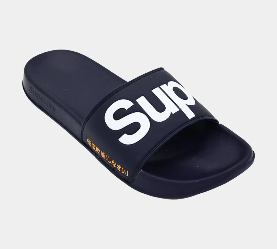 Superdry Classic Pool Slides MF310008AJUA Lauren Navy S-XL