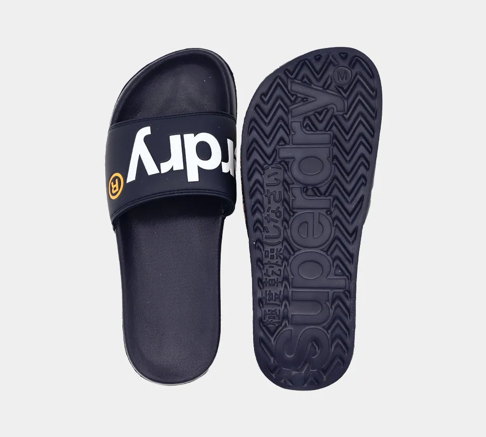 Superdry Classic Pool Slides MF310008AJUA Lauren Navy S-XL