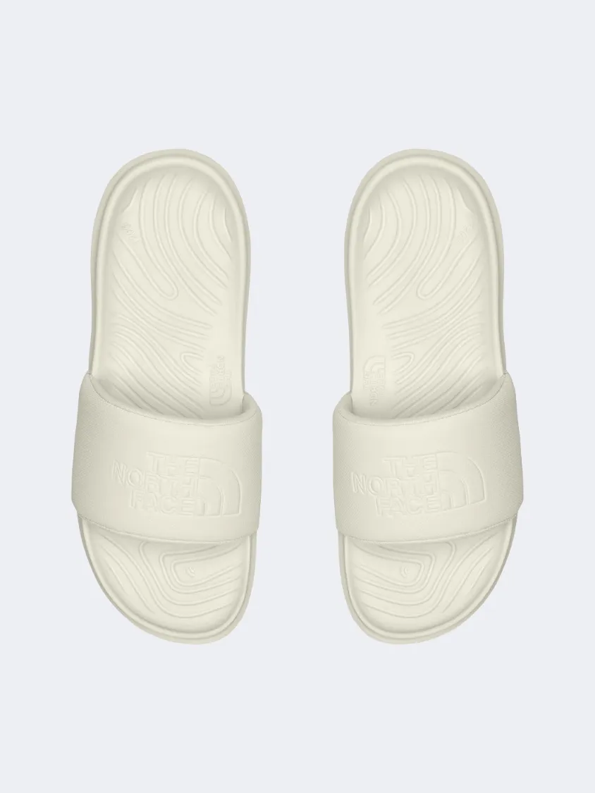 The North Face Never Stop Cush Women Lifestyle Slippers White Dune/White