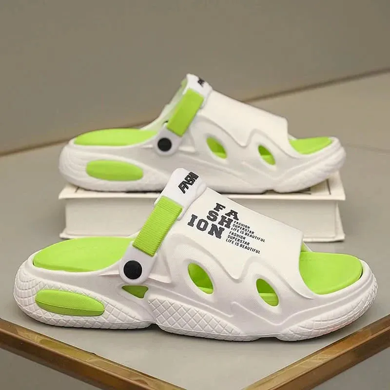 Thick Sole Slippers - Wear-Resistant Slides