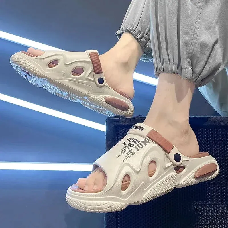 Thick Sole Slippers - Wear-Resistant Slides