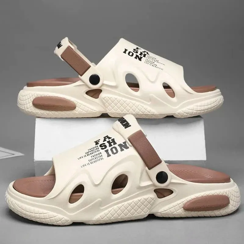 Thick Sole Slippers - Wear-Resistant Slides