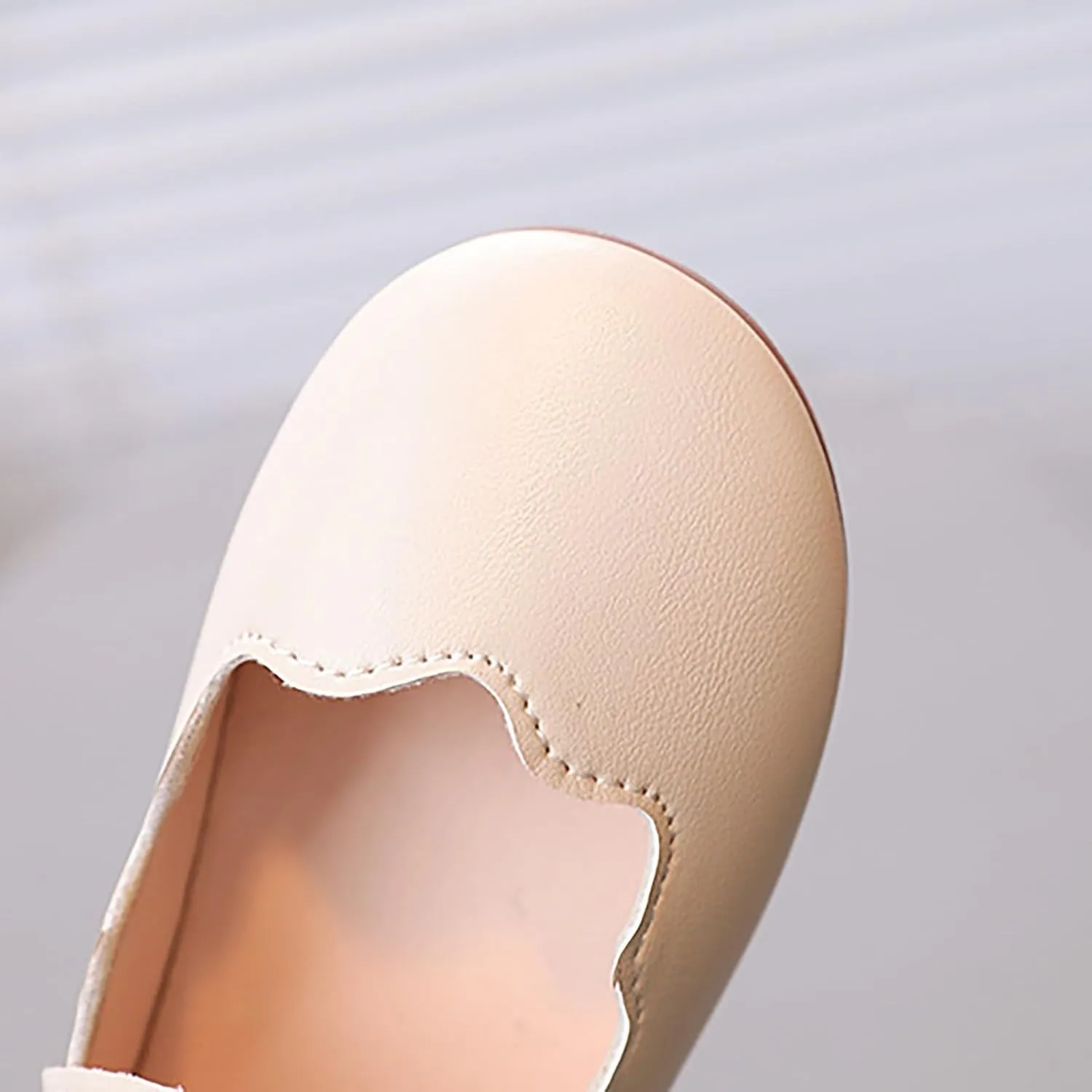 Toddler Flower Girls Dress Shoes, Mary Jane Ballet Flats for Party School Wedding Low Heels Baby Dress Shoes Girl
