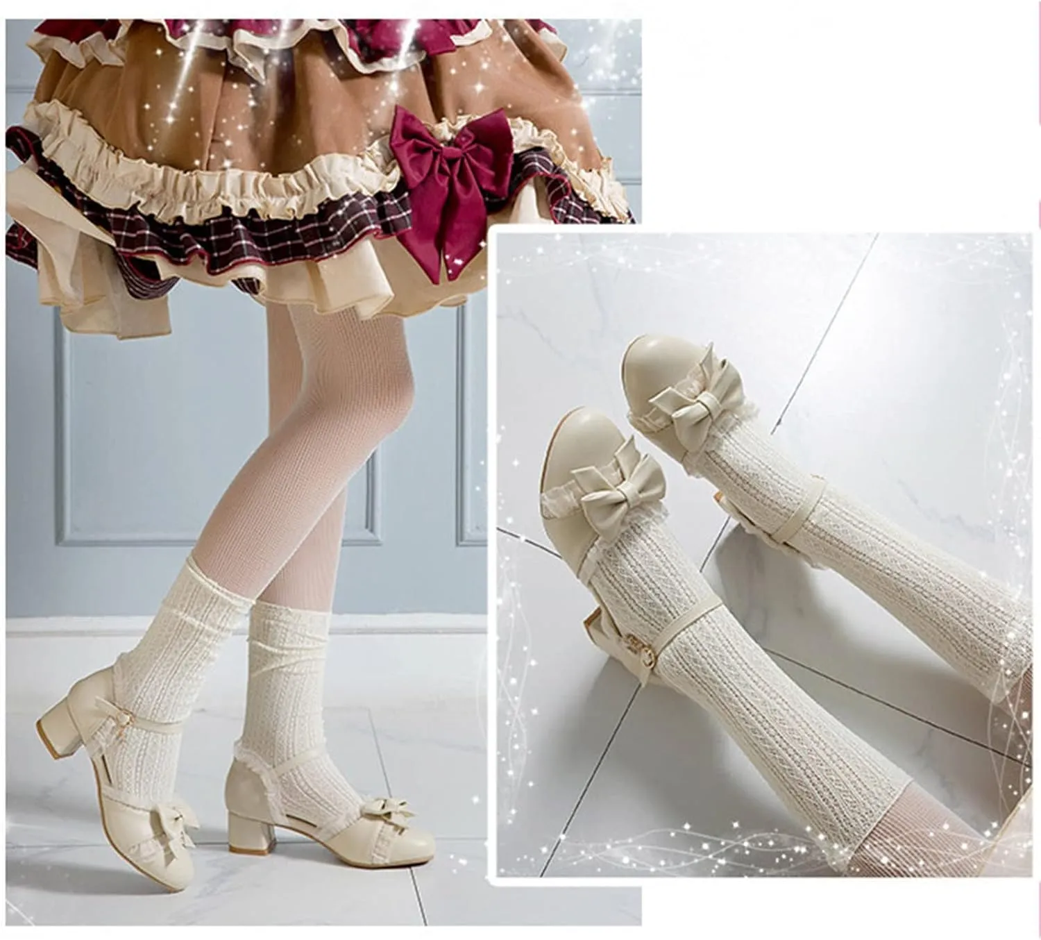 Toddler Girls Bow Tie Dress Shoes Heels Flower Girl Wedding High School Prom Shoes Ankle Beach Sandals Toddler