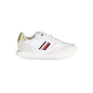Tommy Hilfiger Witte Leren Dames Sneakers voor Stijl