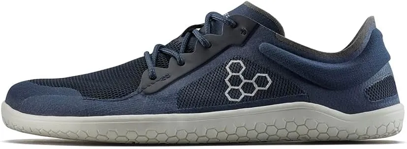 Vivobarefoot Primus Lite 3.5 Mens Barefoot Shoes | Build Strength, Balance & Mobility | Lightweight for Training & Running | Wide Fit Grounding Shoes | Vegan