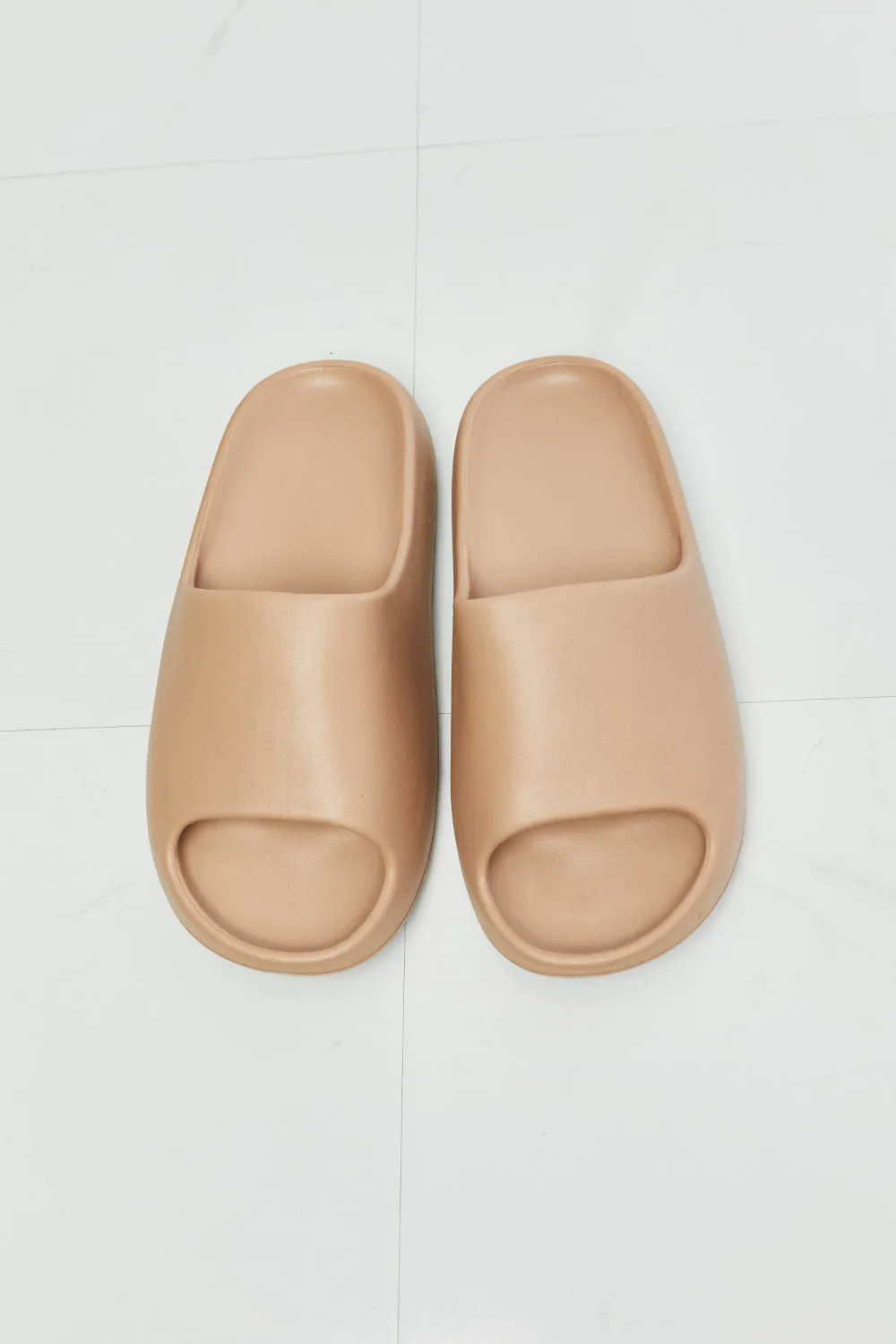 Walk This Way Tan Slides