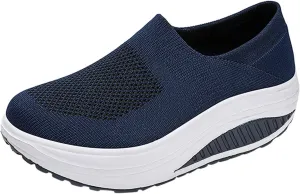 Walking Sneakers for Women Fashion Lightweight Breathable Sneakers Memory Foam Athletic Shoes for Running Workout