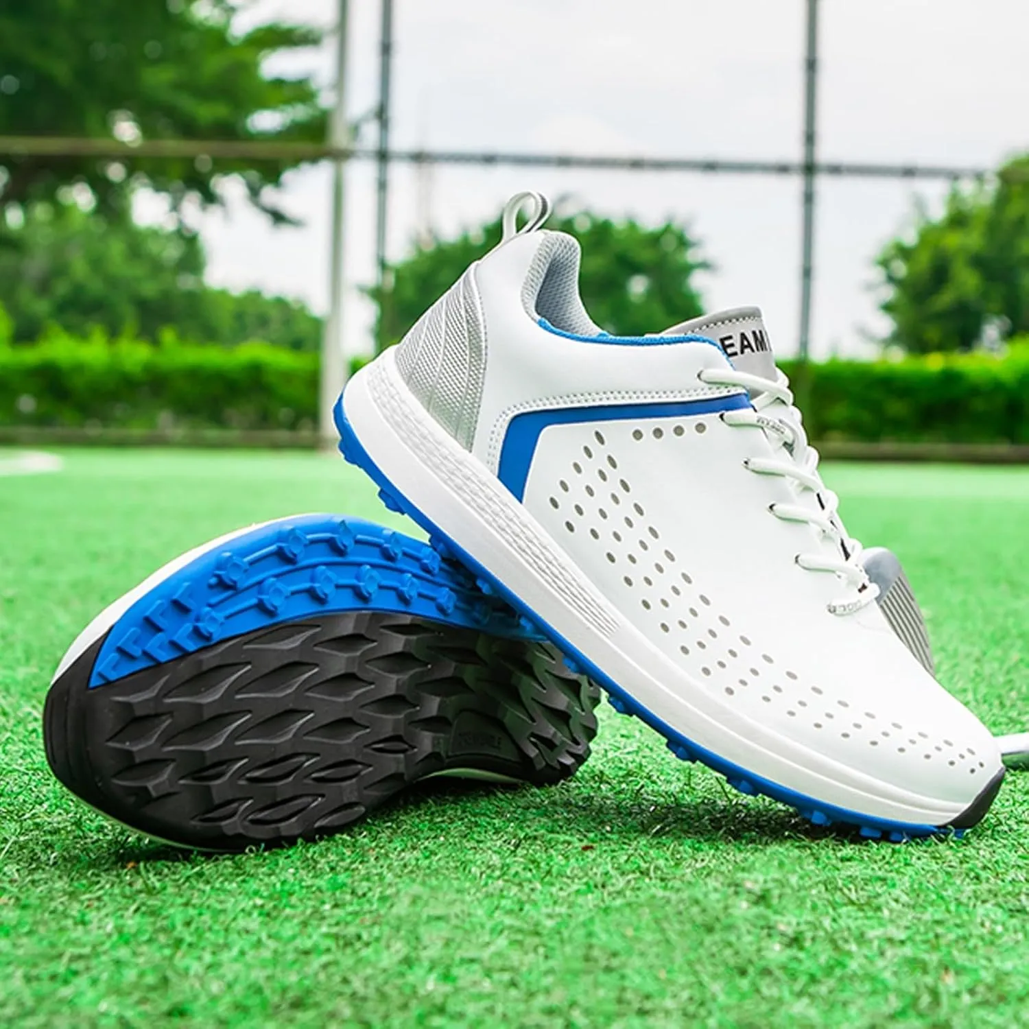 Waterproof Golf Shoes for Mens Fashion Spikeless Outdoor Golf Sport Sneakers Water-Resistant Non-Slip Trainers Golfing