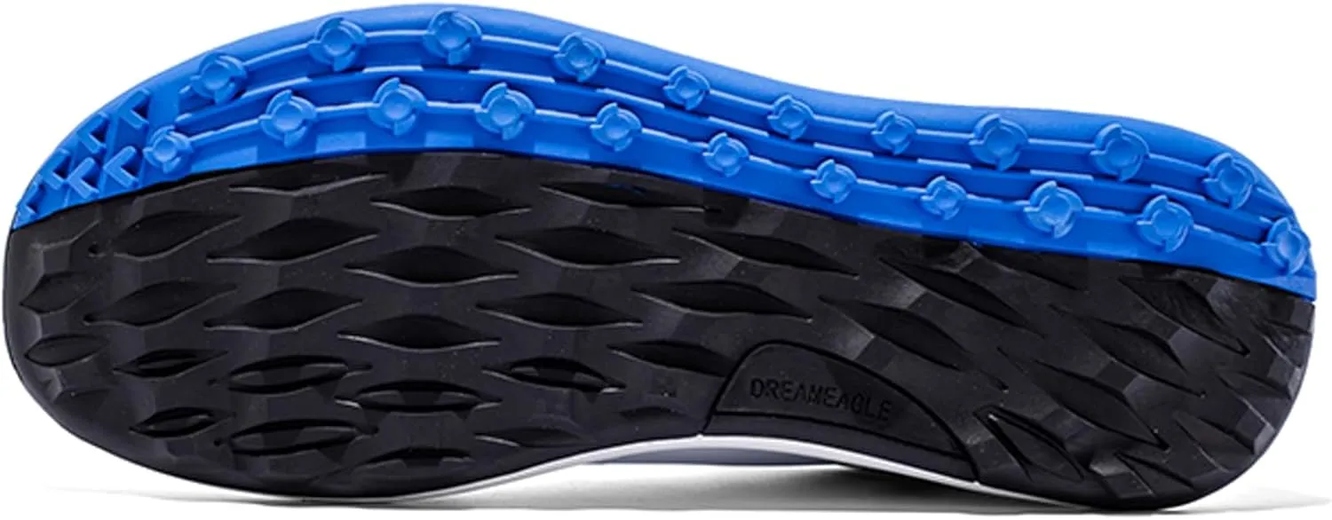 Waterproof Golf Shoes for Mens Fashion Spikeless Outdoor Golf Sport Sneakers Water-Resistant Non-Slip Trainers Golfing