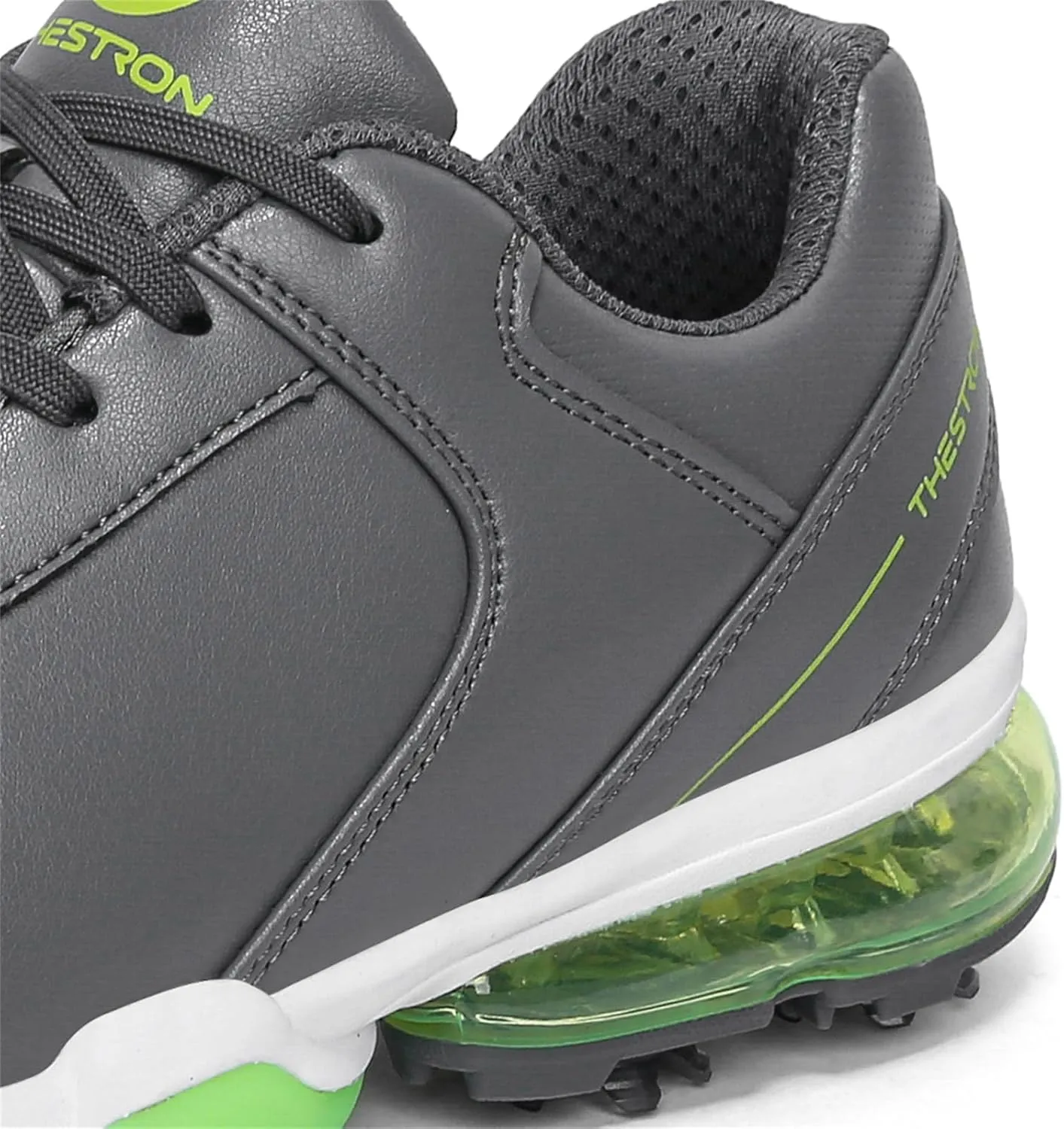 Waterproof Golf Shoes Men Leather Spikes Golfers Training Sneakers Anti Slip Walking Footwears Golf Athletic Fitness Trainers