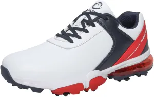 Waterproof Golf Shoes Men Leather Spikes Golfers Training Sneakers Anti Slip Walking Footwears Golf Athletic Fitness Trainers