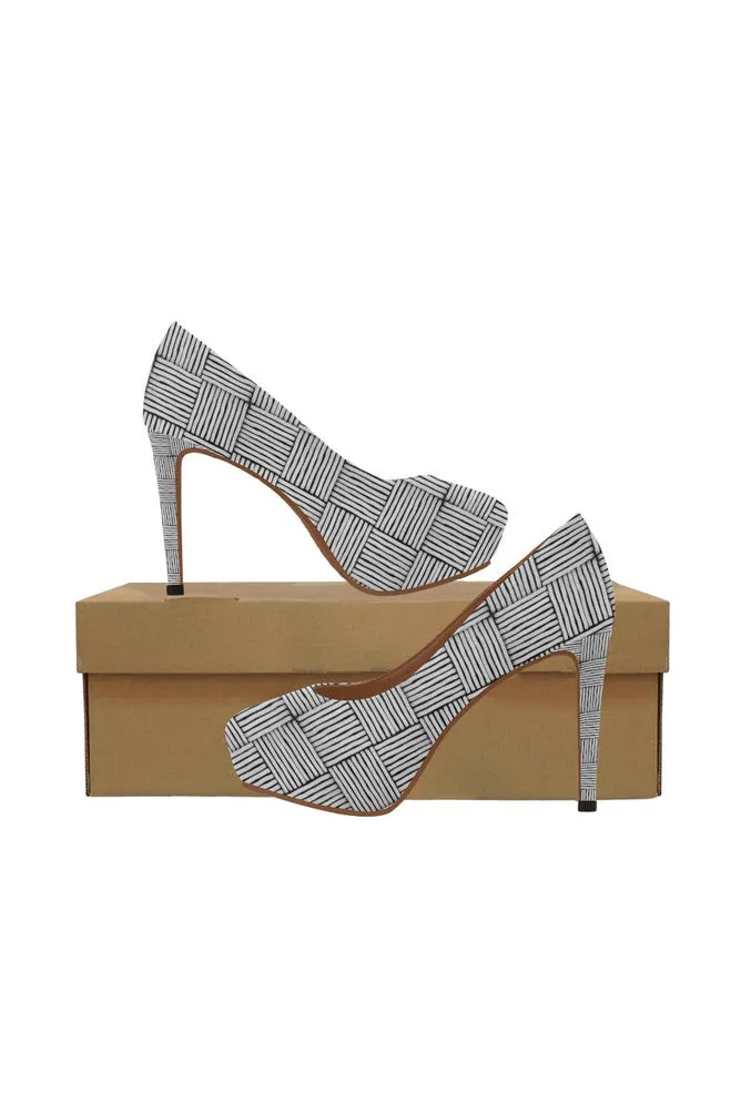 Weave Women's High Heels (Model 044)