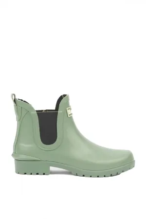Wilton Short Wellies - Pea Green