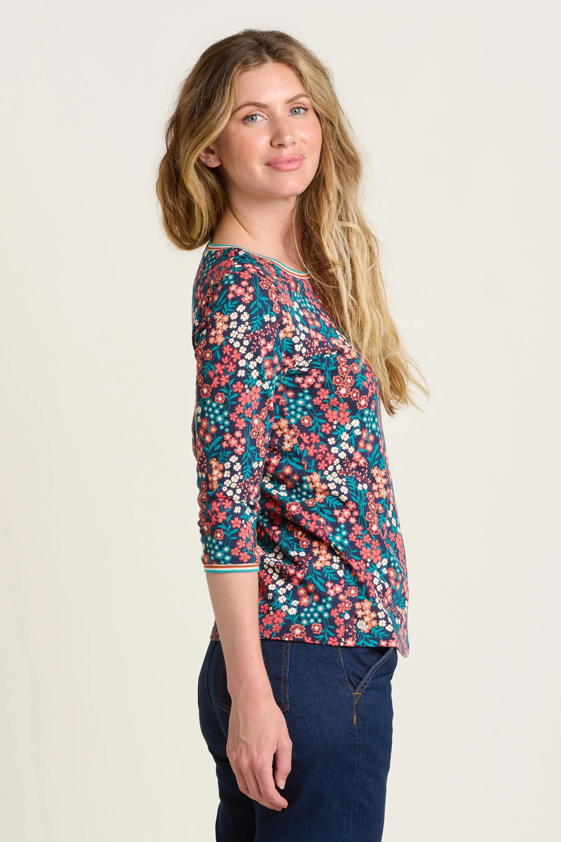 Winter Ditsy Long Sleeve T Shirt