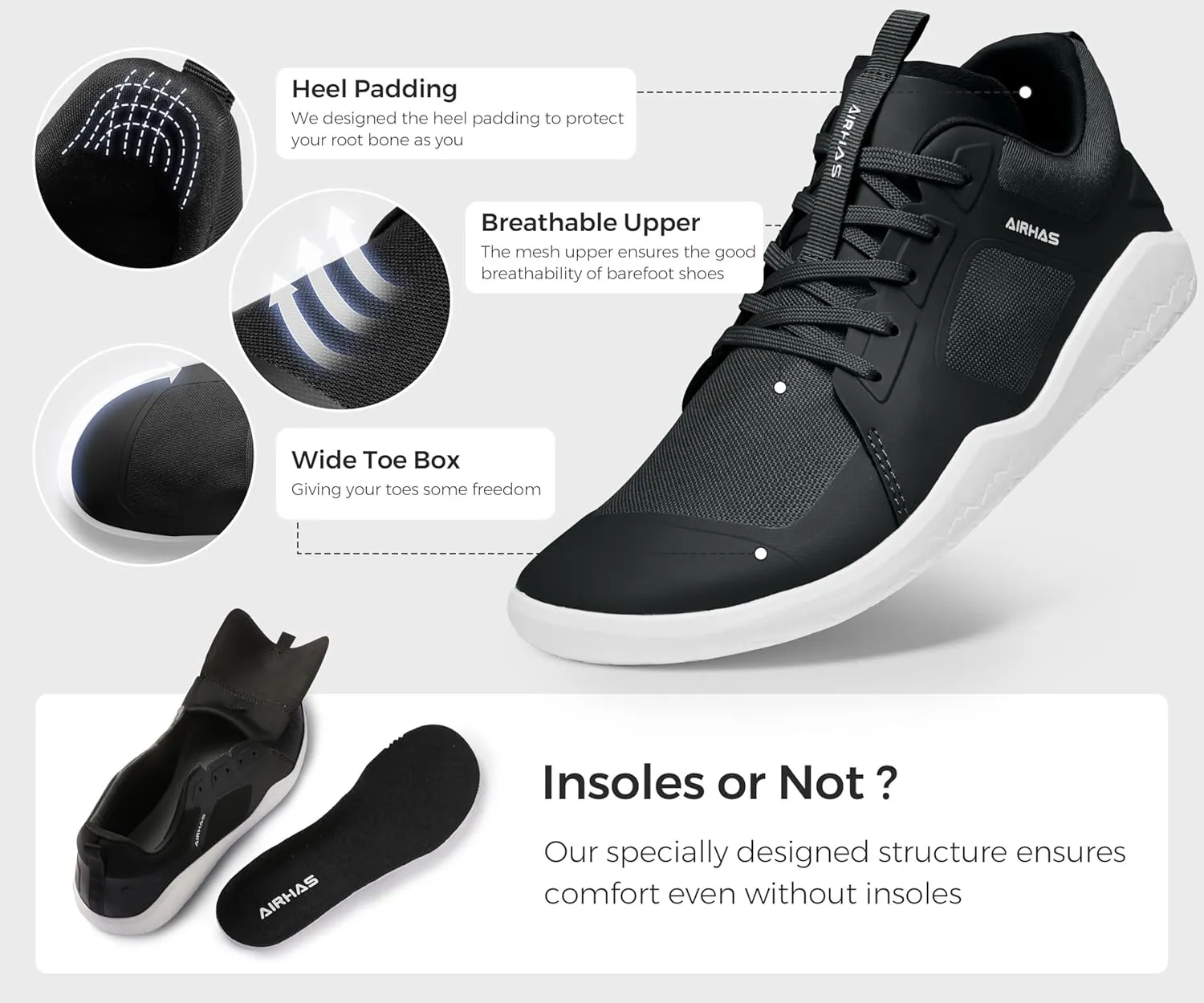 Womens Barefoot Shoes Minimalist Gym Shoes for Women Lightweight Cross Training Running