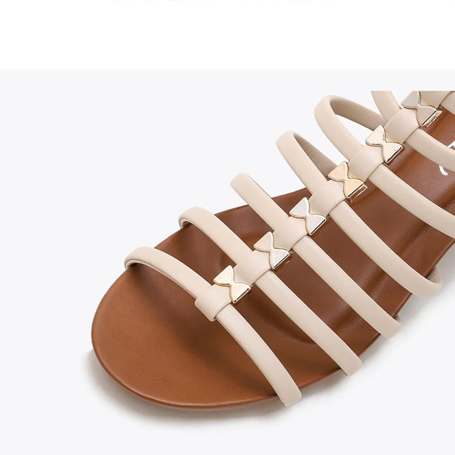 Womens Gladiator Sandals Zipper Strappy Wedge Sandal Roman Shoes Low Heel Open Toe Slip On Wedges Sandals Arch Support Casual Walking Comfortable Retro Elegant Footwear Summer Beach Soft Sandal