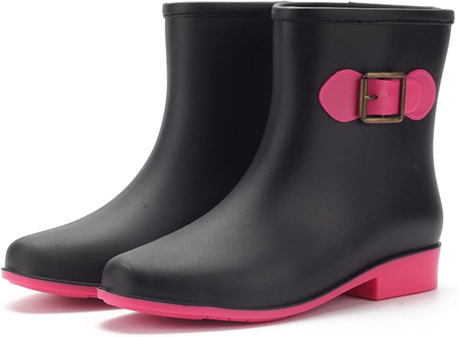Womens Rubber Boots Womens Rain Boots for Boating Fishing Gardening Farming Lightweight Comfortable Rain Shoes