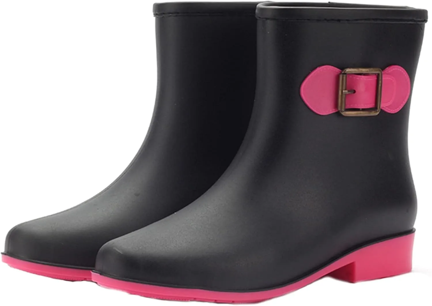 Womens Rubber Boots Womens Rain Boots for Boating Fishing Gardening Farming Lightweight Comfortable Rain Shoes