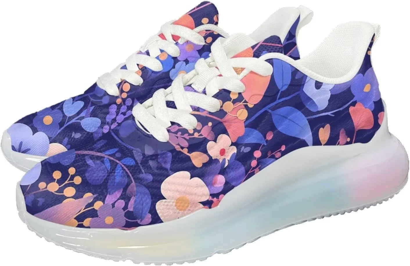 Women's Shoes Casual Comfortable Low Top Air Cushion Workout Sneaker Lightweight Non-Slip Footwear Running Shoes Women US 6-11