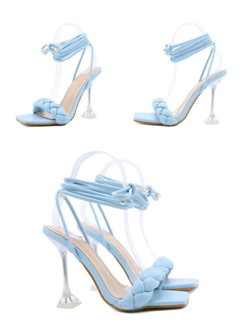 Women's Strap Open Toe Sanda Heels