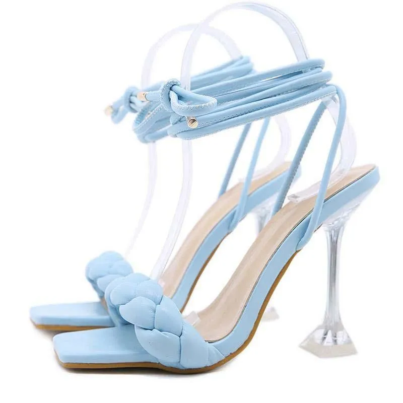 Women's Strap Open Toe Sanda Heels