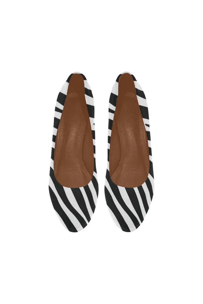 Zebra Print High Heels